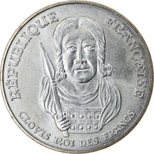 Moneta, Francia, Clovis, 100 Francs, 1996, SPL, Argento, KM:1180, Gadoury:953