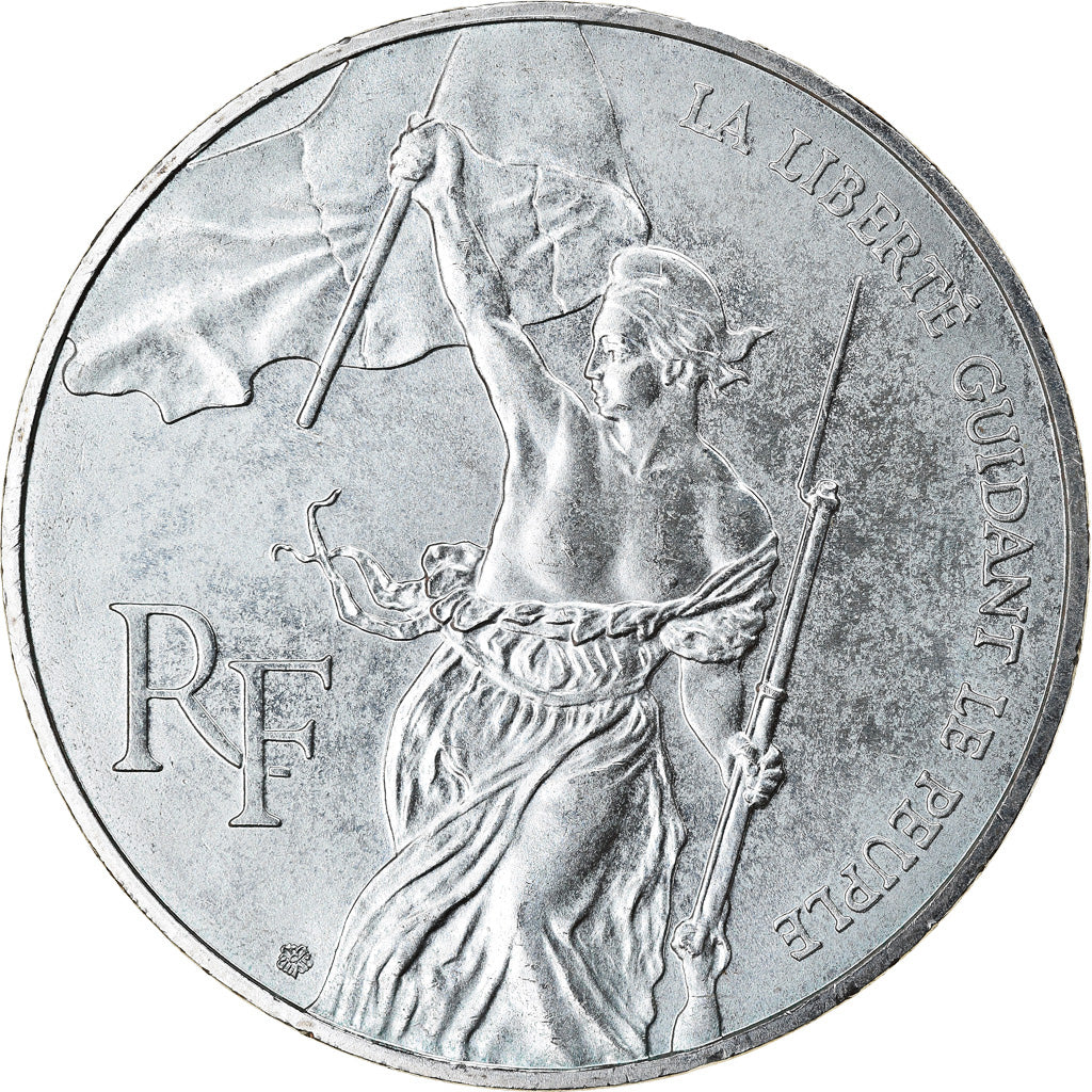 Coin, France, Liberté guidant le peuple, 100 Francs, 1993, MS(63), Silver