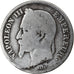 Moneda, Francia, Napoleon III, Napoléon III, 2 Francs, 1868, Paris, BC+, Plata