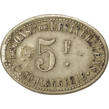 Coin, France, 5 Francs, EF(40-45), Maillechort, Elie:30.6