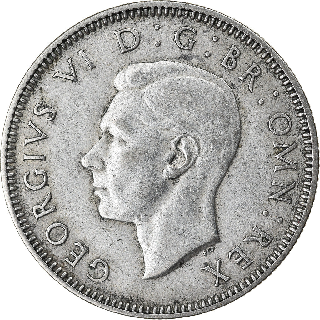 Coin, Great Britain, George VI, Shilling, 1943, EF(40-45), Silver, KM:854
