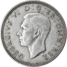 Coin, Great Britain, George VI, Shilling, 1943, EF(40-45), Silver, KM:854