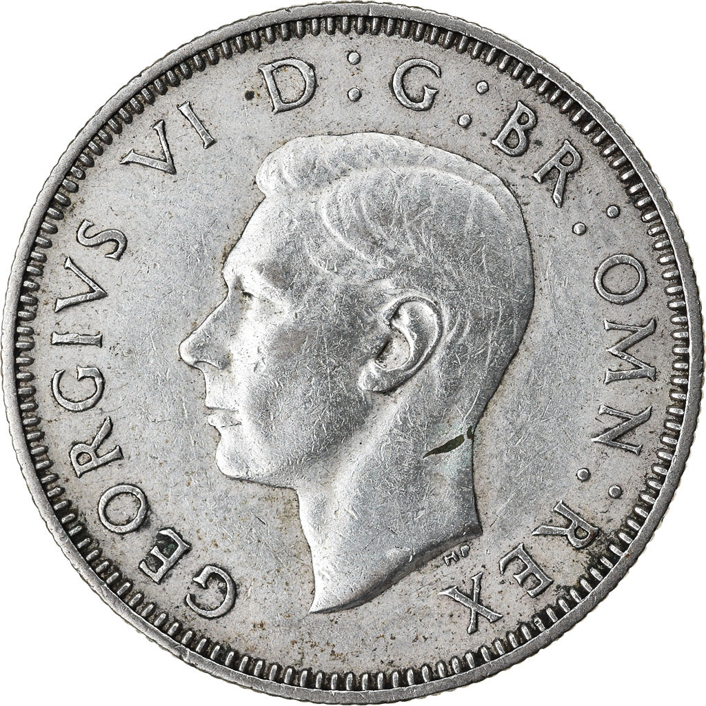 Coin, Great Britain, George VI, Shilling, 1946, AU(50-53), Silver, KM:854