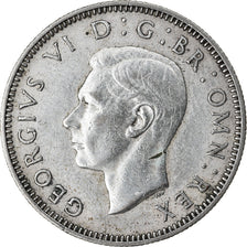 Coin, Great Britain, George VI, Shilling, 1946, AU(50-53), Silver, KM:854