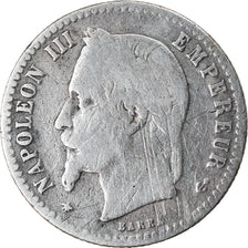 Moeda, França, Napoleon III, Napoléon III, 50 Centimes, 1867, Paris