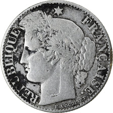 Coin, France, Cérès, 50 Centimes, 1895, Paris, VF(20-25), Silver, KM:834.1