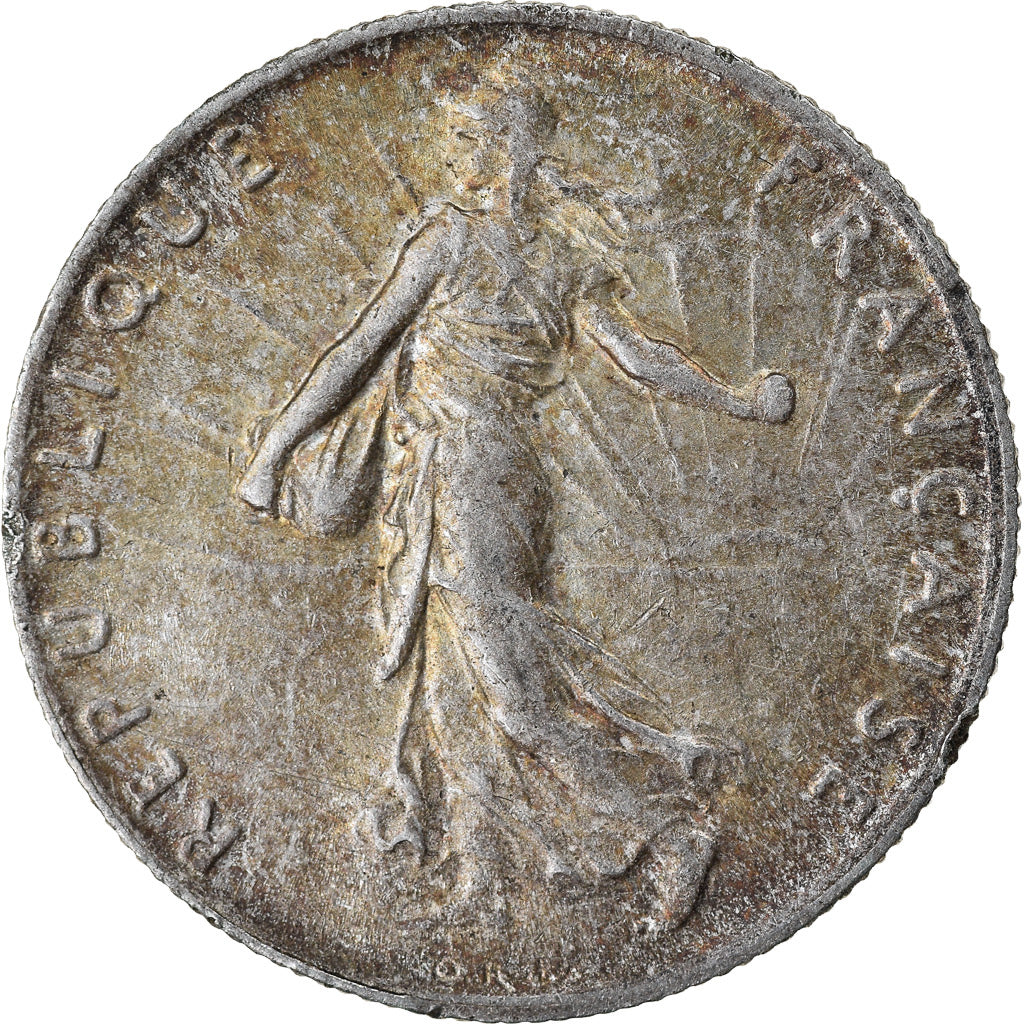 Moneta, Francia, Semeuse, 50 Centimes, 1898, Paris, SPL-, Argento, KM:854