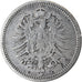 Münze, GERMANY - EMPIRE, Wilhelm I, 20 Pfennig, 1876, S, Silber, KM:5