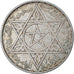 Coin, Morocco, Mohammed V, 200 Francs, 1953, Paris, EF(40-45), Silver, KM:53