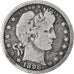 Coin, United States, Barber Quarter, Quarter, 1898, U.S. Mint, New Orleans