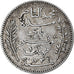 Coin, Tunisia, Muhammad al-Nasir Bey, Franc, 1916, Paris, AU(50-53), Silver