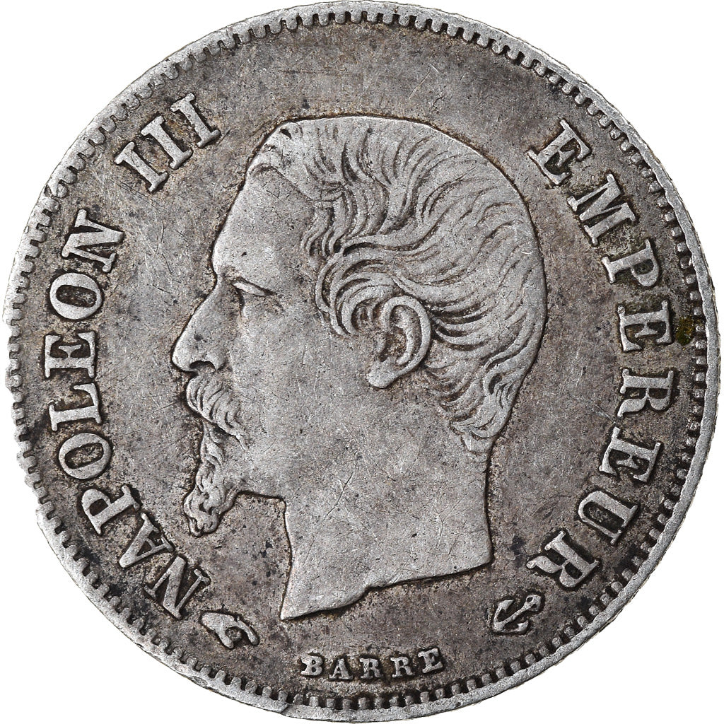 Moneta, Francja, Napoleon III, Napoléon III, 20 Centimes, 1860, Paris