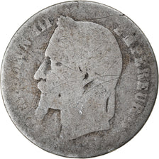 Coin, France, Napoleon III, Napoléon III, 50 Centimes, 1866, Strasbourg