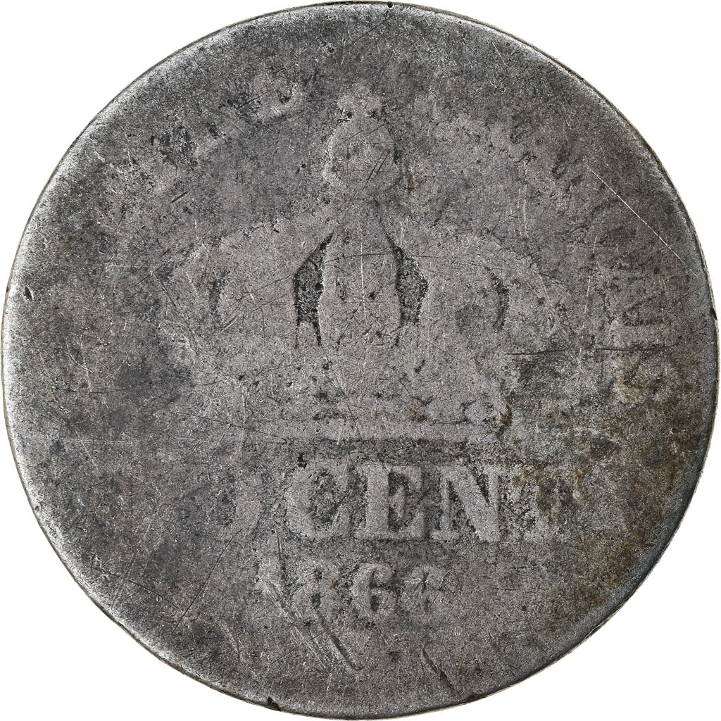 Coin, France, Napoleon III, Napoléon III, 50 Centimes, 1866, Strasbourg