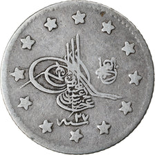 Coin, Turkey, Abdul Hamid II, Kurush, 1901 (AH 1293/27), Qustantiniyah