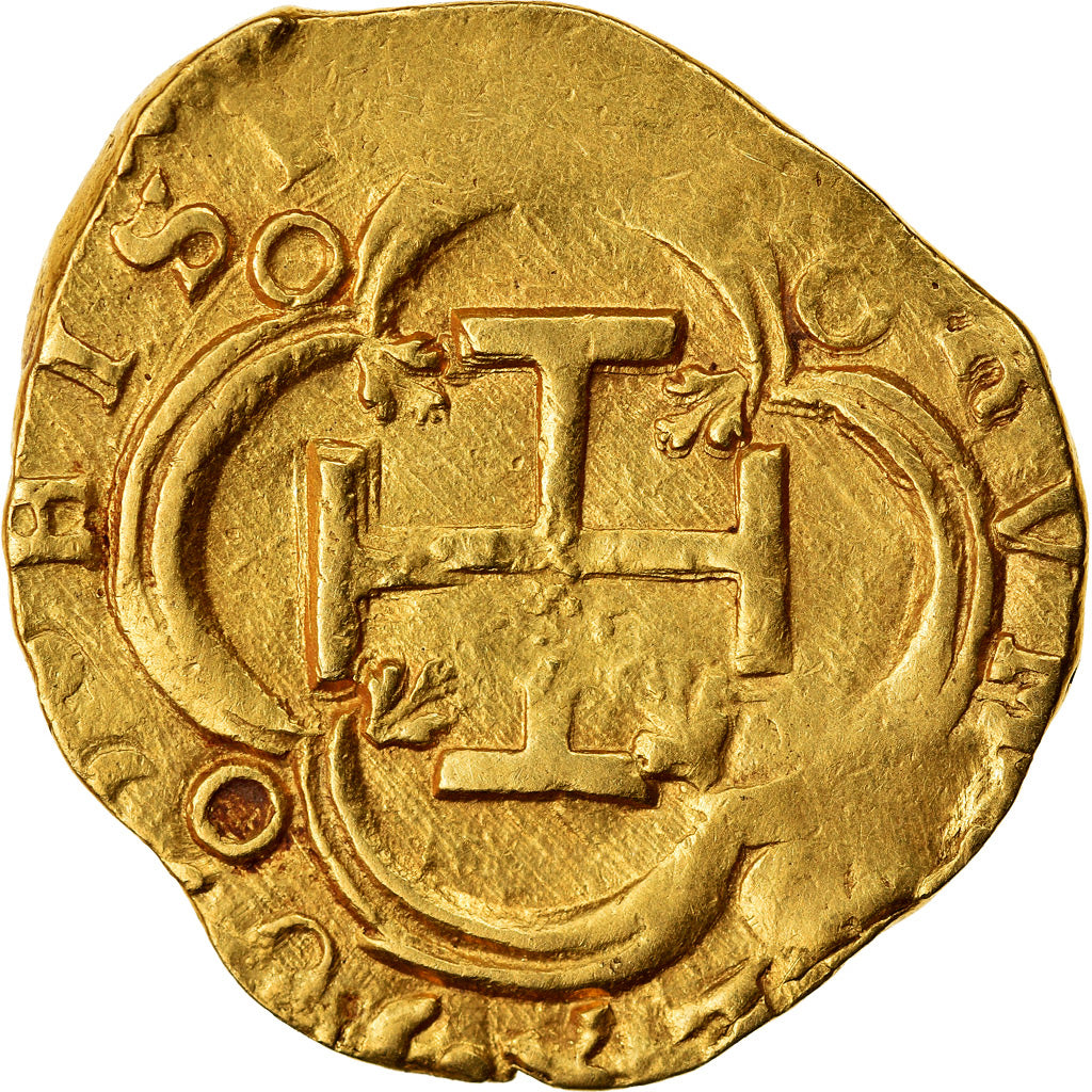Moneta, Hiszpania, Philip III, 2 Escudos, 1615, Seville, EF(40-45), Złoto