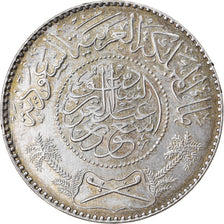 Coin, Saudi Arabia, UNITED KINGDOMS, Riyal, AH 1374/1954, MS(60-62), Silver