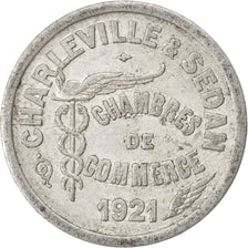 France, 10 Centimes, 1921, EF(40-45), Aluminium, Elie #10.2, 1.52