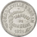 France, 10 Centimes, 1921, EF(40-45), Aluminium, Elie #10.2, 1.52