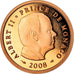 Mónaco, 20 Euro, 2008, FDC, Oro, KM:198