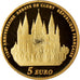 France, 5 Euro, Abbaye de Cluny, Europa, 2010, BE, FDC, Or, Gadoury:EU404
