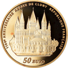 France, 50 Euro, Europa, 2010, 1/4 Oz, MS(65-70), Gold, KM:1679