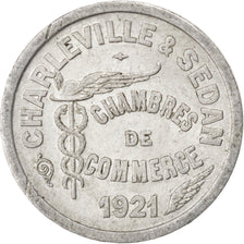 France, 10 Centimes, 1921, EF(40-45), Aluminium, Elie #10.2, 1.65