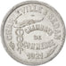 France, 10 Centimes, 1921, EF(40-45), Aluminium, Elie #10.2, 1.65