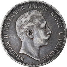 Coin, German States, PRUSSIA, Wilhelm II, 5 Mark, 1903, Berlin, EF(40-45)