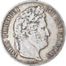 Münze, Frankreich, Louis-Philippe, 5 Francs, 1836, Paris, S+, Silber, KM:749.1