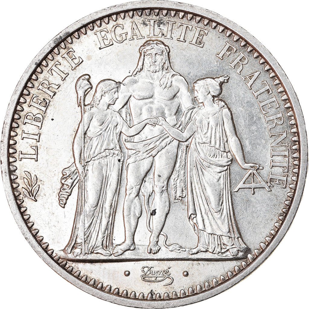 Coin, France, Hercule, 10 Francs, 1972, Paris, AU(55-58), Silver, KM:932