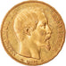 Moneda, Francia, Napoleon III, Napoléon III, 20 Francs, 1854, Paris, EBC, Oro