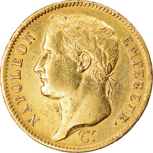 Moneda, Francia, Napoléon I, 40 Francs, 1811, Paris, MBC, Oro, KM:696.1