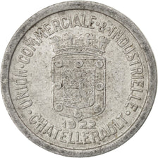 France, 5 Centimes, 1922, VF(30-35), Aluminium, Elie #10.1, 0.91