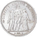 Coin, France, Hercule, 5 Francs, 1878, Bordeaux, AU(50-53), Silver, KM:820.2