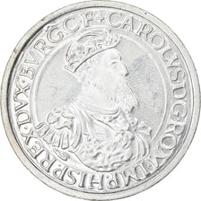 Moneta, Belgia, 5 Ecu, 1987, MS(64), Srebro, KM:166