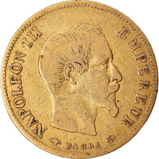 Monnaie, France, Napoleon III, Napoléon III, 10 Francs, 1855, Paris, TB+, Or