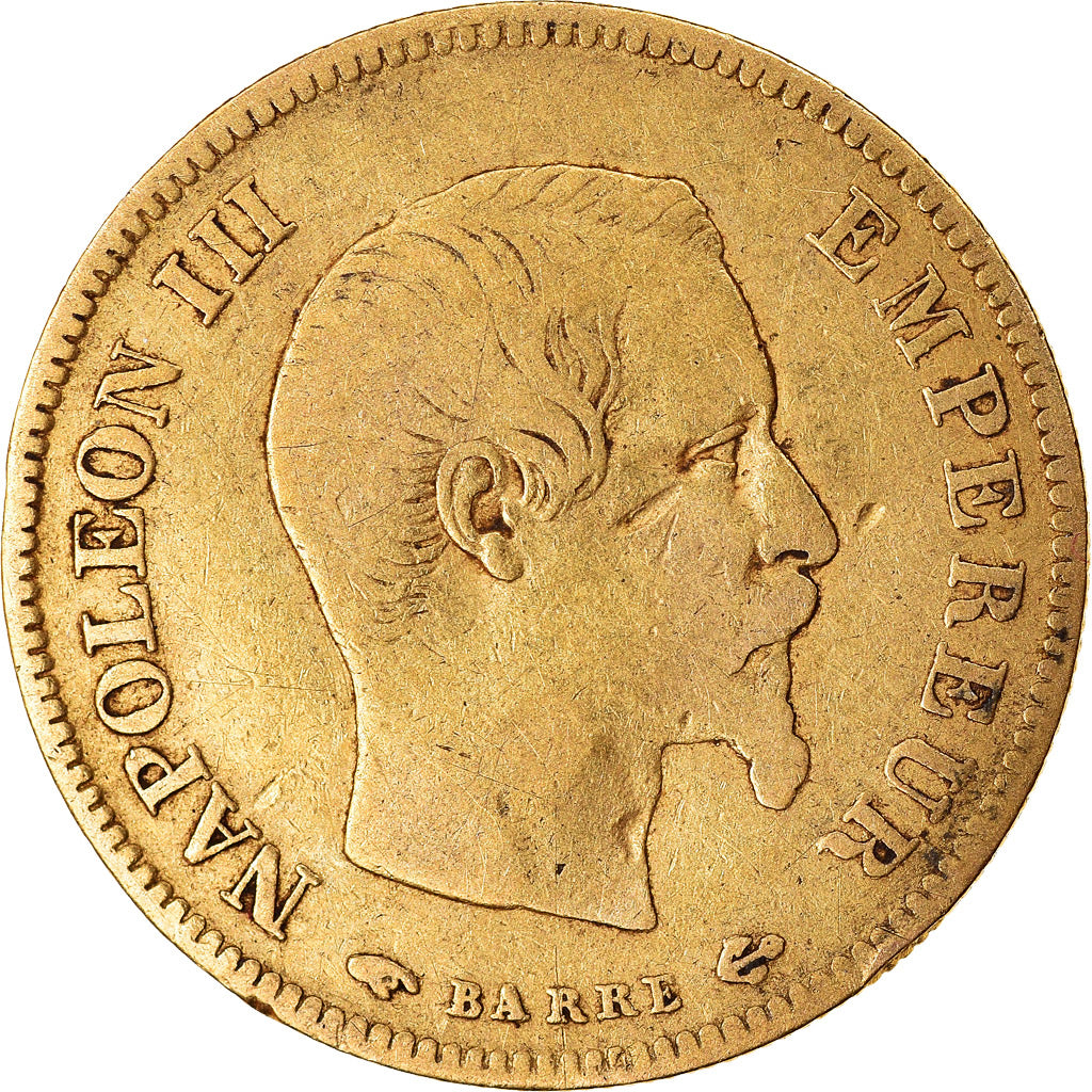 Munten, Frankrijk, Napoleon III, Napoléon III, 10 Francs, 1856, Paris, FR