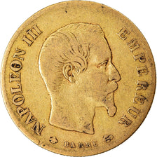Moneta, Francja, Napoleon III, Napoléon III, 10 Francs, 1859, Strasbourg