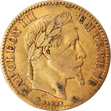 Monnaie, France, Napoleon III, Napoléon III, 10 Francs, 1866, Strasbourg, TB+