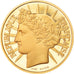 Moneta, Francja, 100 Francs, 1988, Proof, MS(65-70), Złoto, KM:966b