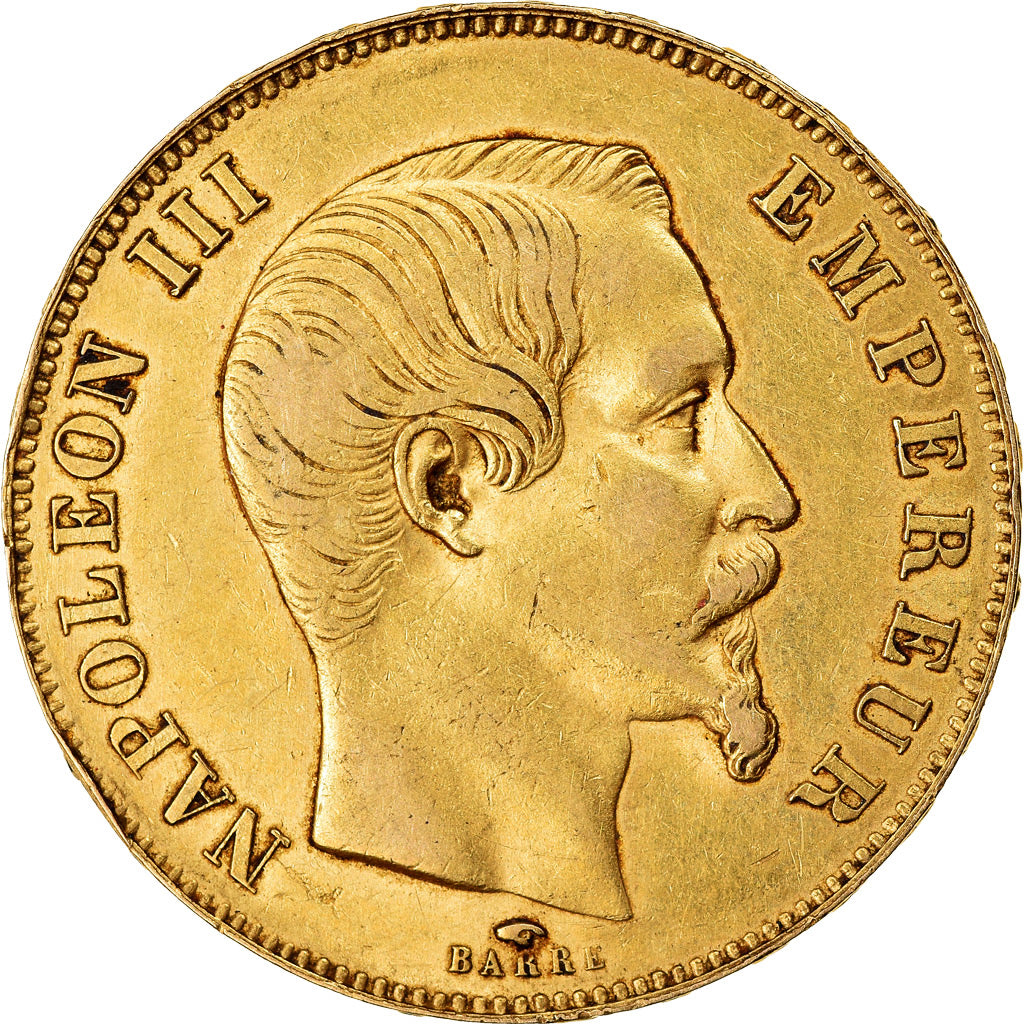 Münze, Frankreich, Napoleon III, Napoléon III, 50 Francs, 1857, Paris, SS+