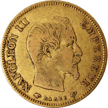 Monnaie, France, Napoleon III, Napoléon III, 10 Francs, 1858, Paris, TB+, Or