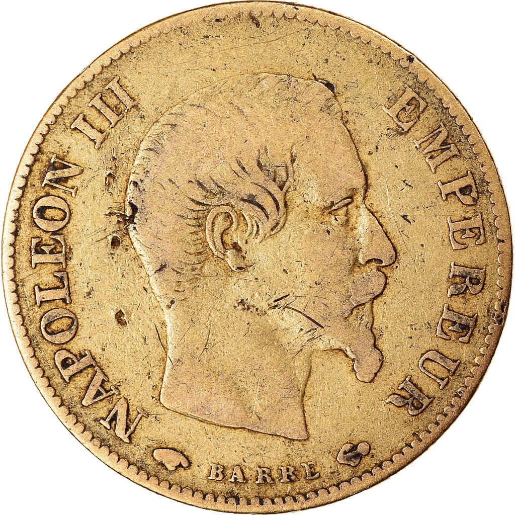 Münze, Frankreich, Napoleon III, Napoléon III, 10 Francs, 1859, Paris, S+