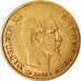 Moneda, Francia, Napoleon III, Napoléon III, 10 Francs, 1860, Paris, BC+, Oro