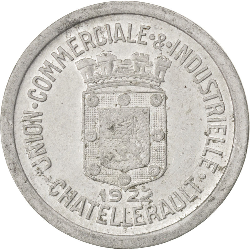 France, 10 Centimes, 1922, EF(40-45), Aluminium, Elie #10.2, 1.34