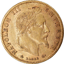Moneta, Francia, Napoleon III, Napoléon III, 5 Francs, 1865, Paris, BB, Oro