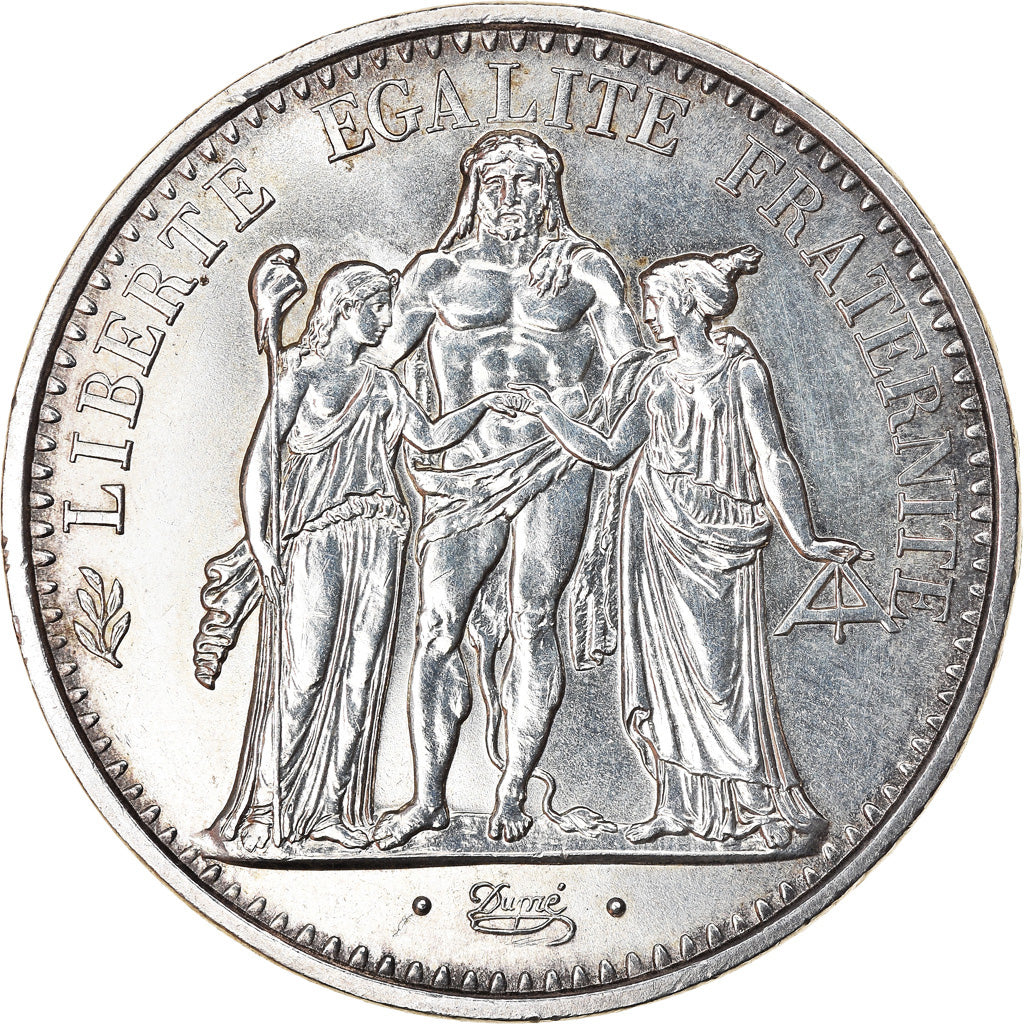 Coin, France, Hercule, 10 Francs, 1972, Paris, AU(55-58), Silver, KM:932