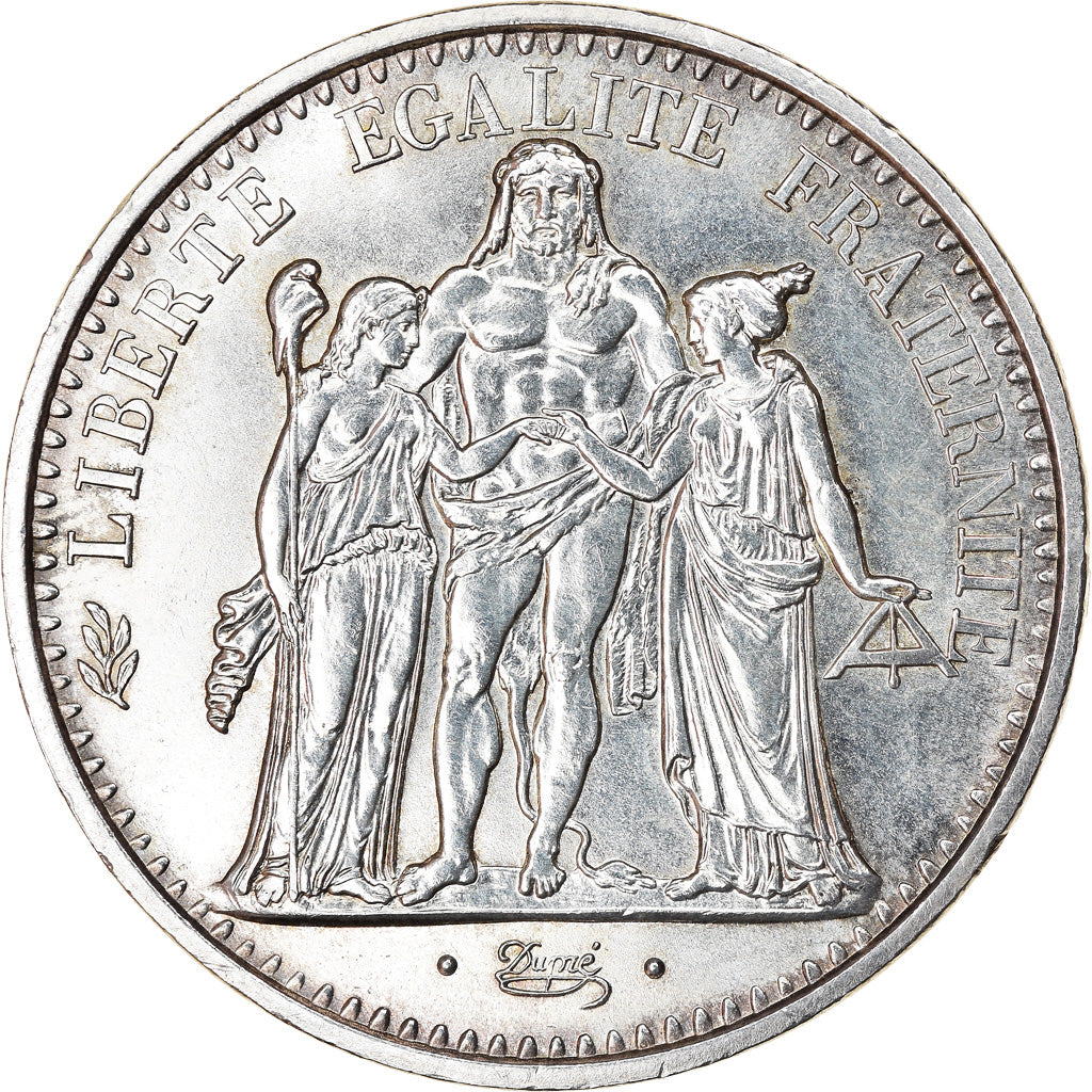 Coin, France, Hercule, 10 Francs, 1972, Paris, MS(60-62), Silver, KM:932