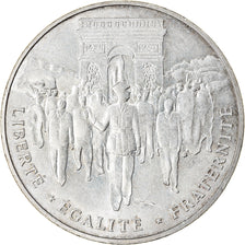 Coin, France, Libération de Paris, 100 Francs, 1994, AU(55-58), Silver